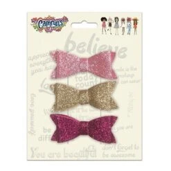 3 Barrettes Noeud Papillon Clips - Camryn's BFF -Invisibobble® Magasin 3 barrettes clips camryns bff fl823 966090