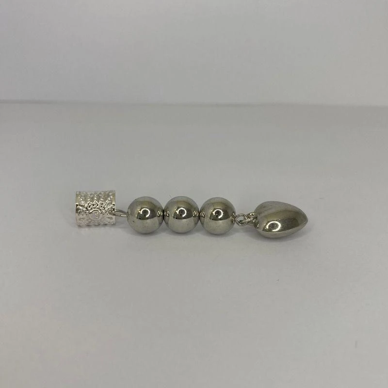 5 Bagues Tresses Locks Pendantes Ronds Et Coeur Argent 3 5 Bagues Tresses Locks Pendantes Ronds Et Coeur Argent – Image 3