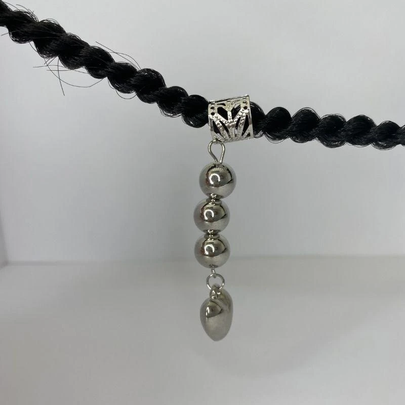 5 Bagues Tresses Locks Pendantes Ronds Et Coeur Argent 2 5 Bagues Tresses Locks Pendantes Ronds Et Coeur Argent – Image 2