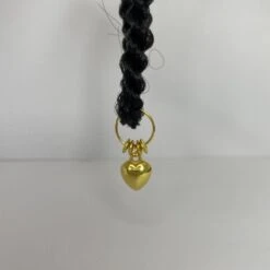5 Bijoux Cheveux Coeur Doré Pour Nattes, Tresses Et Locks 5 5 Bijoux Cheveux Coeur Doré Pour Nattes, Tresses Et Locks -Invisibobble® Magasin 5 bijoux cheveux coeur pendant dore tresses locks bed11 476944