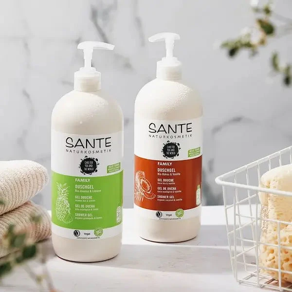 Gel Douche Santé Family Vanille Coco Bio - NaturKosmetics 2 Gel Douche Santé Family Vanille Coco Bio - NaturKosmetics – Image 2