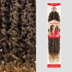 Mèches X-Pression Passion Waterwave Feed Twist 18 Pouces- Outré 7 Mèches X-Pression Passion Waterwave Feed Twist 18 Pouces- Outré -Invisibobble® Magasin Passion Twist meche couleur outre