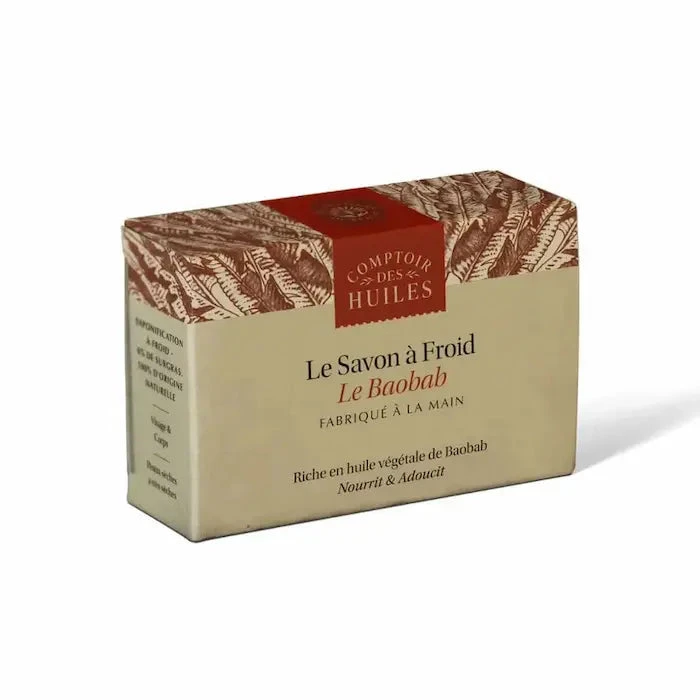 Savon Surgras Nourrissant - Le Baobab BIO - Comptoir Des Huiles 1 Savon Surgras Nourrissant - Le Baobab BIO - Comptoir Des Huiles