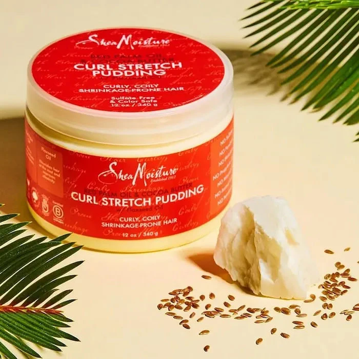 Crème Anti Shrinkage Curl Stretch Pudding - Shea Moisture Red Palm Oil 3 Crème Anti Shrinkage Curl Stretch Pudding - Shea Moisture Red Palm Oil – Image 3