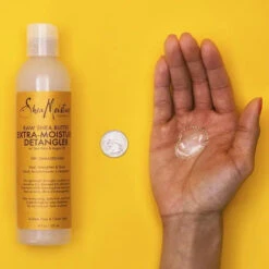 Leave-in Démêlant Extra Moisture Detangler Raw Shea Butter - Shea Moisture -Invisibobble® Magasin SheaMoisture Raw Shea Butter Extra Moisture Detangler 240ml