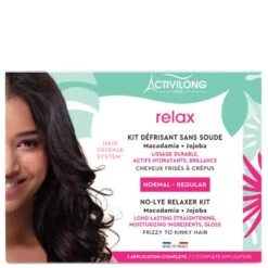 Kit Défrisant Sans Soude - Activilong RELAX -Invisibobble® Magasin activilong relax kit defrisant normal sans soude 1
