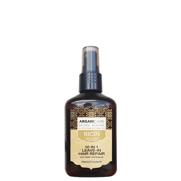 Spray Réparateur 10-en-1 Sans-rinçage - Arganicare Ricin 1 Spray Réparateur 10-en-1 Sans-rinçage - Arganicare Ricin