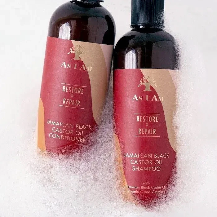 Duo Hydratant Et Réparateur Shampoing Et Conditioner - As I Am JBCO 1 Duo Hydratant Et Réparateur Shampoing Et Conditioner - As I Am JBCO