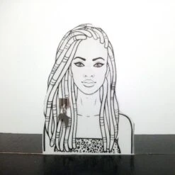 Bague Argentée Afrique Pour Tresse Et Locks - My Afro Touch