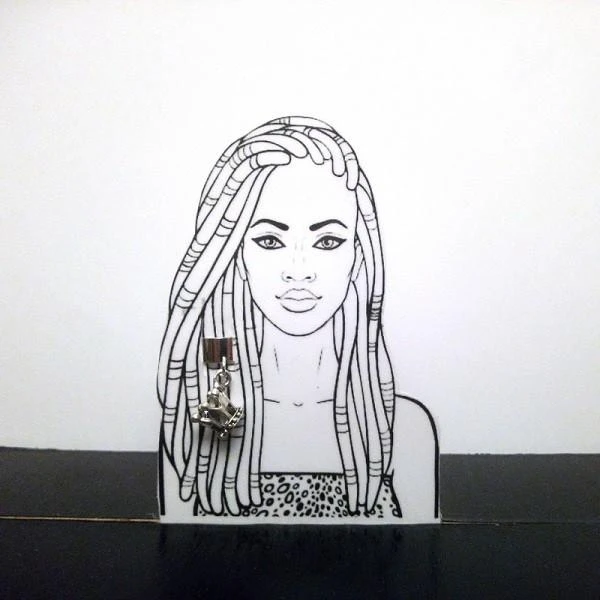 Couronne Argentée Pour Tresse Et Locks - My Afro Touch 1 Couronne Argentée Pour Tresse Et Locks - My Afro Touch