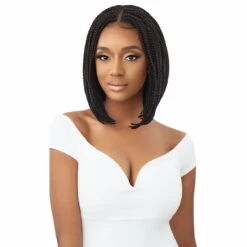 Perruque Tressée Lace 4X4 BOX BRAID BOB - Outré