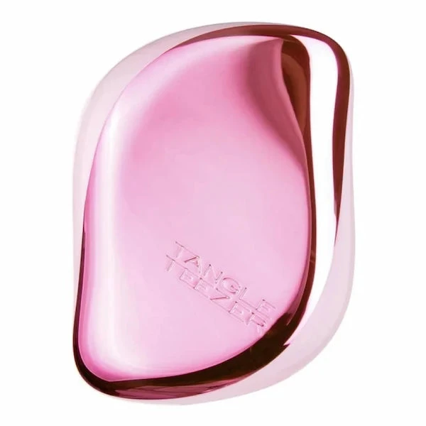 Tangle® Teezer Brosse Démêlante Compact Styler Baby Pink Chrome - Tangle Teezer 1 Tangle® Teezer Brosse Démêlante Compact Styler Baby Pink Chrome - Tangle Teezer