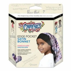 Bonnet Satin Pour Tresses Enfant - Camryn's BFF -Invisibobble® Magasin camryns bonnet satin enfant coeur pastel 821