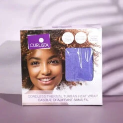 Casque Chauffant Sans Fil - Bonnet De Soin Capillaire - Curlista -Invisibobble® Magasin casque chauffant sans fil soins cheveux curlista