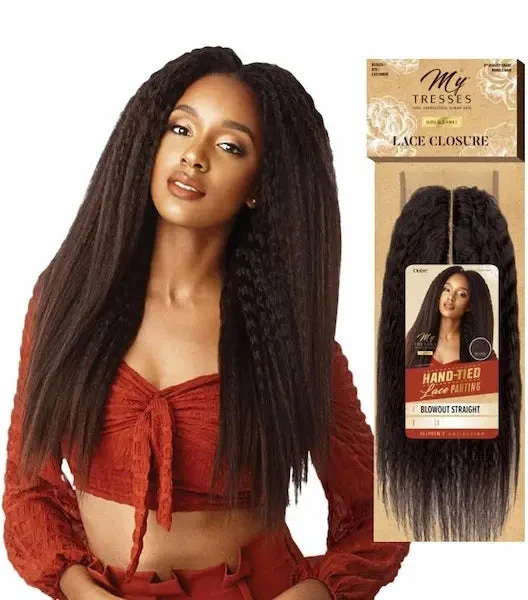 Closure Cheveux Naturels Blowout Straight Grade 8 - Outré 1 Closure Cheveux Naturels Blowout Straight Grade 8 - Outré