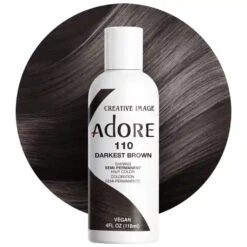 Coloration Semi-permanente 110 Darkest Brown - ADORE