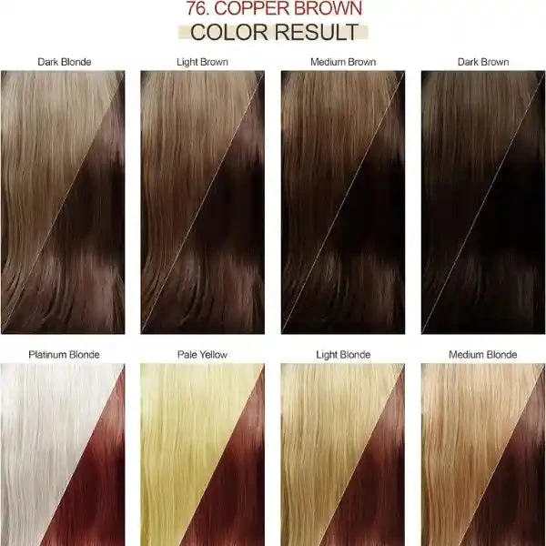 Coloration Semi-permanente 76 Copper Brown - ADORE 2 Coloration Semi-permanente 76 Copper Brown - ADORE – Image 2