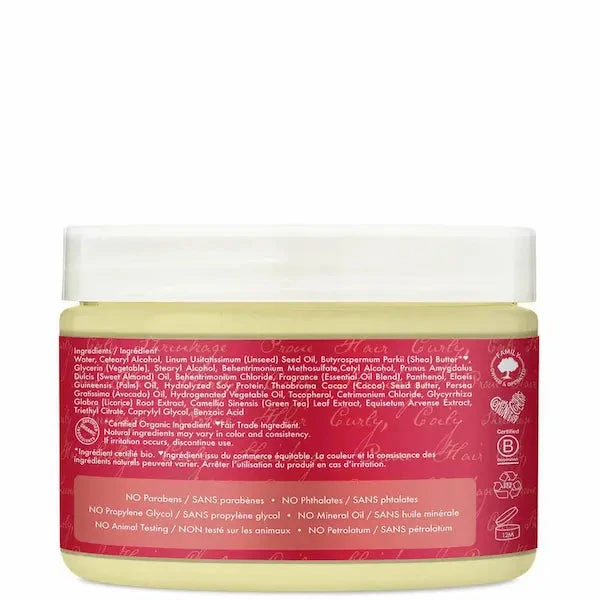 Crème Anti Shrinkage Curl Stretch Pudding - Shea Moisture Red Palm Oil 2 Crème Anti Shrinkage Curl Stretch Pudding - Shea Moisture Red Palm Oil – Image 2