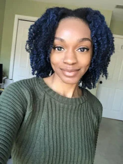 Gelée Curl Color - Coloration Temporaire - As I Am -Invisibobble® Magasin couleur temporaire cheveux bleu 1