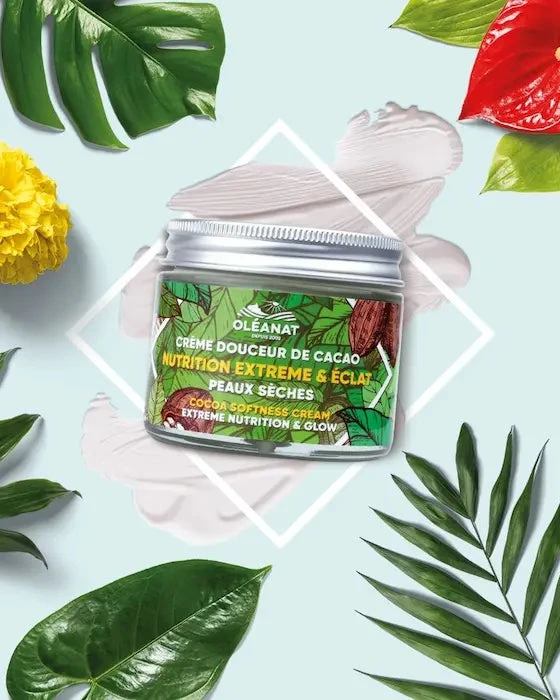 Crème Visage Douceur De Cacao - Oléanat 2 Crème Visage Douceur De Cacao - Oléanat – Image 2