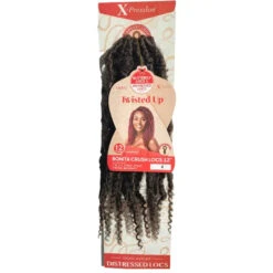 Crochet Locks X-Pression Bonita Crush Locs 12 Pouces - Outré 6 Crochet Locks X-Pression Bonita Crush Locs 12 Pouces - Outré -Invisibobble® Magasin crochets braids locks court bonita crush locs meches chatain 4 outre