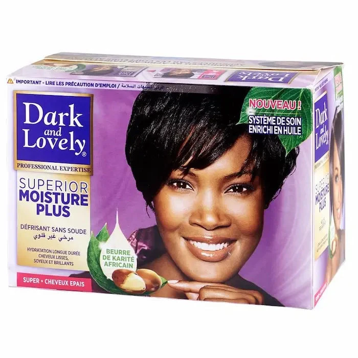 Défrisant Sans Soude Kit Super - Dark And Lovely 1 Défrisant Sans Soude Kit Super - Dark And Lovely