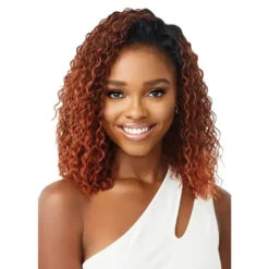 Perruque Demi-Tête Bob Bouclé Deep Curl - Outré