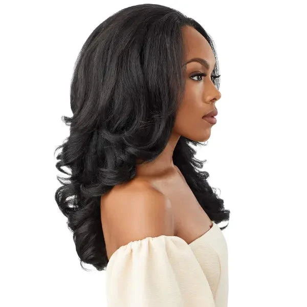 Perruque Demi-Tête Wavy Yaki Neesha H301 - Outré 2 Perruque Demi-Tête Wavy Yaki Neesha H301 - Outré – Image 2