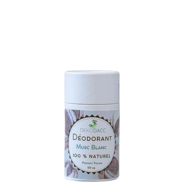 Déodorant Naturel Stick Musc Blanc - Dekodacc 1 Déodorant Naturel Stick Musc Blanc - Dekodacc