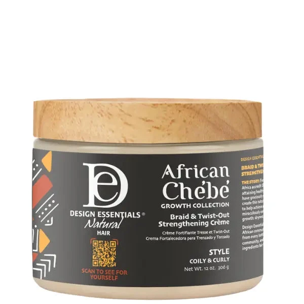 Crème Fortifiante Braid & Twist-Out - Design Essentials African Chébé 1 Crème Fortifiante Braid & Twist-Out - Design Essentials African Chébé