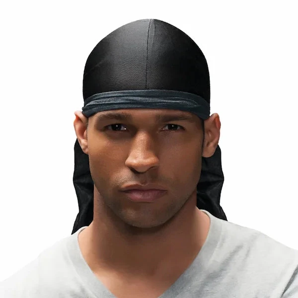 Durag Noir Premium Do-rag 804 - Wavenforcer 2 Durag Noir Premium Do-rag 804 - Wavenforcer – Image 2