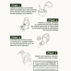 Coloration Végétale Châtain Acajou N°4.5 - Emblica -Invisibobble® Magasin emblica coloration vegetale cheveux bio conseil application