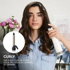 Brosse Soufflante Air Wonder 8-en-1 - Bellissima 16 Brosse Soufflante Air Wonder 8-en-1 - Bellissima -Invisibobble® Magasin fer a boucler boucles serrees