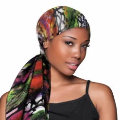 Foulard De Tête Silky Wrap Scarf - Evolve