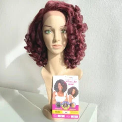 Perruque Lace Wig Yaki Natural Me HAZEL - Janet Collection -Invisibobble® Magasin hazel perruque lace front boucle janet collection natural me bordeaux 99j