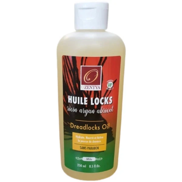 Huile Pour Locks Ricin Argan Abricot - Ozentya 1 Huile Pour Locks Ricin Argan Abricot - Ozentya