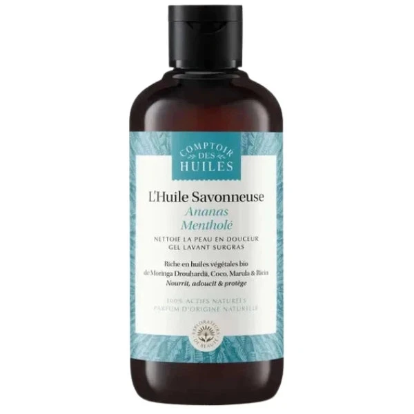 Huile De Douche ANANAS MENTHOLE - Comptoir Des Huiles 1 Huile De Douche ANANAS MENTHOLE - Comptoir Des Huiles