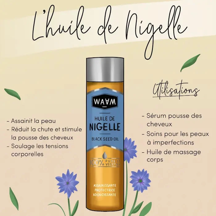 Huile De Nigelle Pure - WAAM 2 Huile De Nigelle Pure - WAAM – Image 2