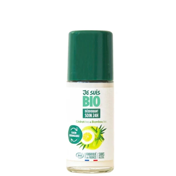 Déodorant Roll-on Soin 24h Cédrat Et Bambou - Je Suis Bio 1 Déodorant Roll-on Soin 24h Cédrat Et Bambou - Je Suis Bio