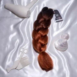 Mèches à Tresser Acajou Tie And Dye Ombre KEISHA - Mama Rose -Invisibobble® Magasin keisha meches a tresser acajou tie and dye ombre mama rose keisha 224615