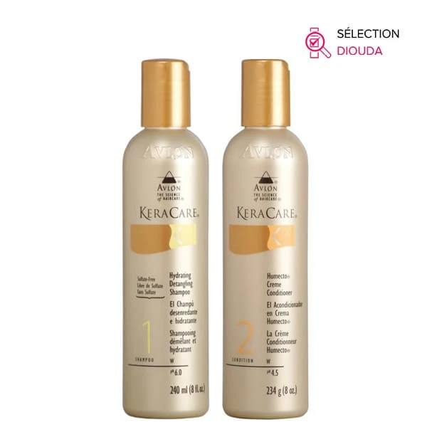 Duo Hydratant Shampoing Et Masque KeraCare 1 Duo Hydratant Shampoing Et Masque KeraCare