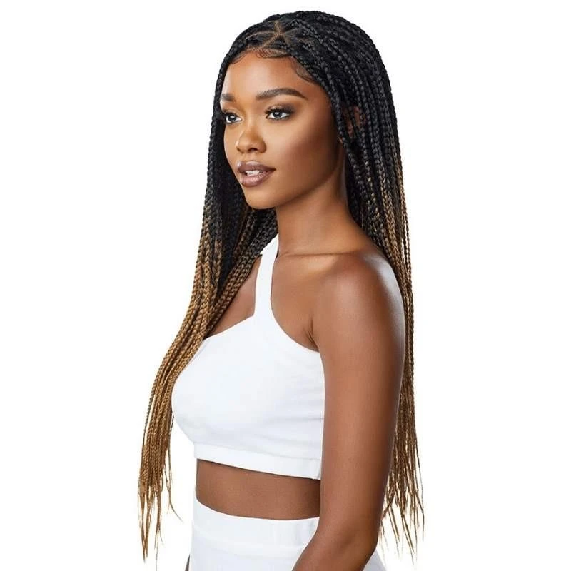 Perruque Lace Wig Tressée Knotless Triangle Part Braids 22 - Outré 3 Perruque Lace Wig Tressée Knotless Triangle Part Braids 22 - Outré – Image 3