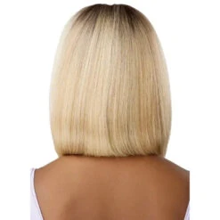 Perruque Lace Front 13X4 Straight Bob Natural Yaki - Outré -Invisibobble® Magasin lace hd bob yaki straight perruque blonde outre airtied natural yaki