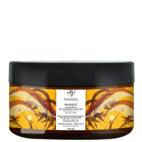Masque Croissance Capillaire Cheveux Secs - NAYANA 1 Masque Croissance Capillaire Cheveux Secs - NAYANA
