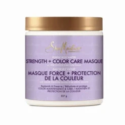 Masque Cheveux Colorés Strength Color Care - Shea Moisture Purple Rice Water -Invisibobble® Magasin masque purple rice water strength color care shea moisture