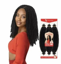 Mèches X-Pression Twisted Up Springy Afro Twist 24 Pouces 3X - Outré