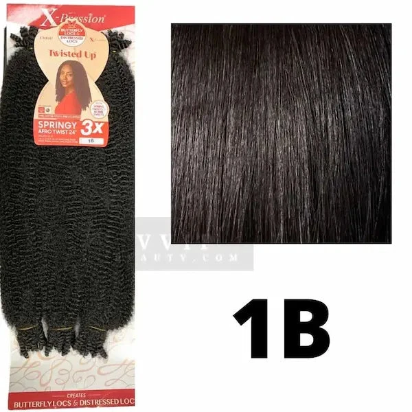 Mèches X-Pression Twisted Up Springy Afro Twist 24 Pouces 3X - Outré 10 Mèches X-Pression Twisted Up Springy Afro Twist 24 Pouces 3X - Outré – Image 10