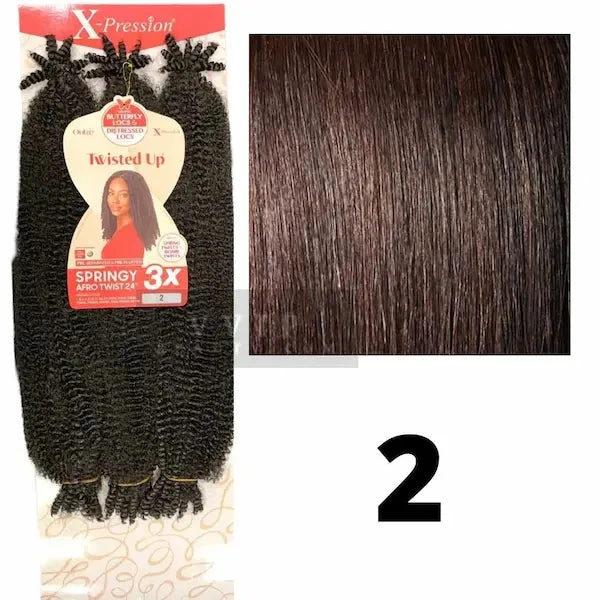 Mèches X-Pression Twisted Up Springy Afro Twist 24 Pouces 3X - Outré 9 Mèches X-Pression Twisted Up Springy Afro Twist 24 Pouces 3X - Outré – Image 9