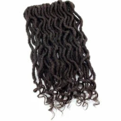 Rajouts Crochet Locks X-PRESSION WAVY BAHAMA LOCS 18" - Outré -Invisibobble® Magasin meches fausses locks wavy bahama locs 18 pouces x pression outre Chatain 4 1