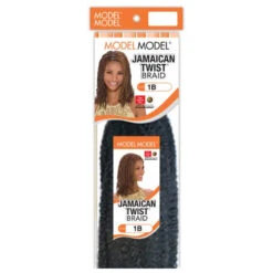 Mèches Kinky Jamaican Twist Braid - Model Model -Invisibobble® Magasin meches pour vanilles jamaican twist braid model model packaging